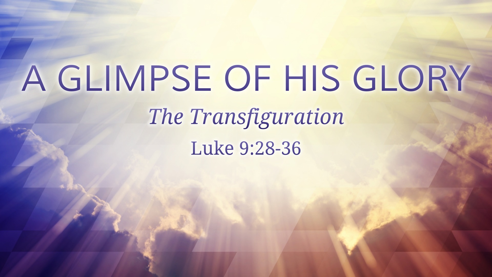 luke 9 27 36 esv